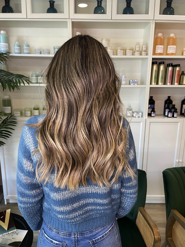 Mechas Melting en Gabaldón Peluqueros.